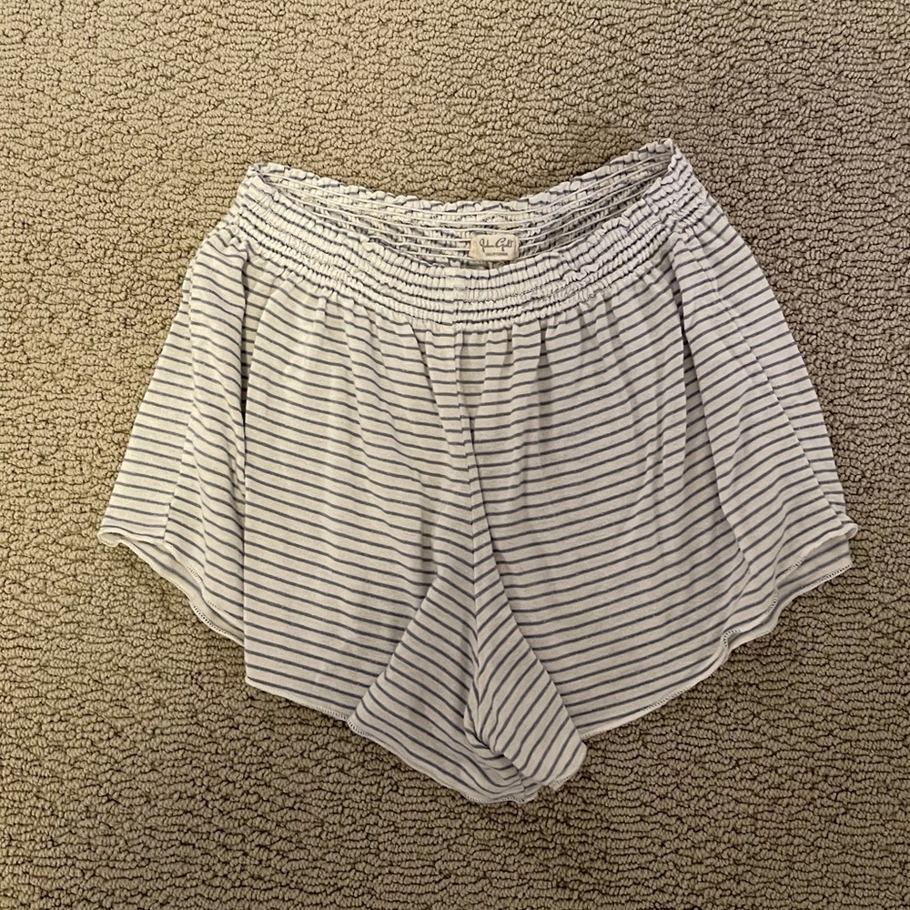 John Galt Brandy Melville striped shorts